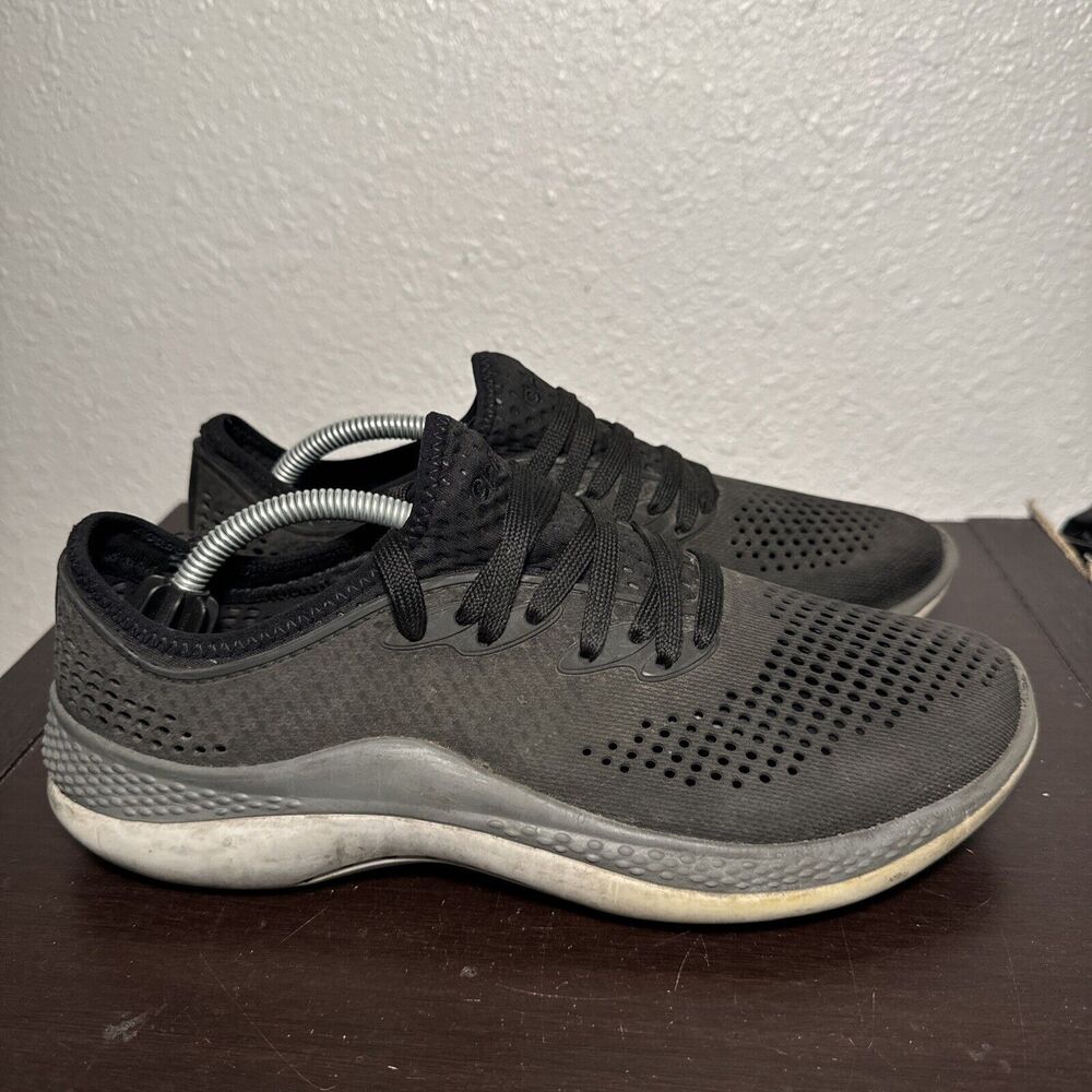 Crocs Women's Sneakers Literide 360 Pacer Lace Up Tennis Shoes for Walking 8